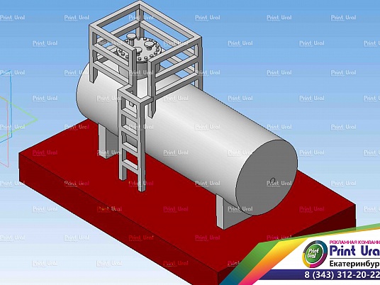 Архитектурное макетирование. Макет завода