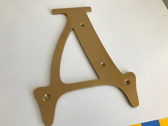 Буквы из металла