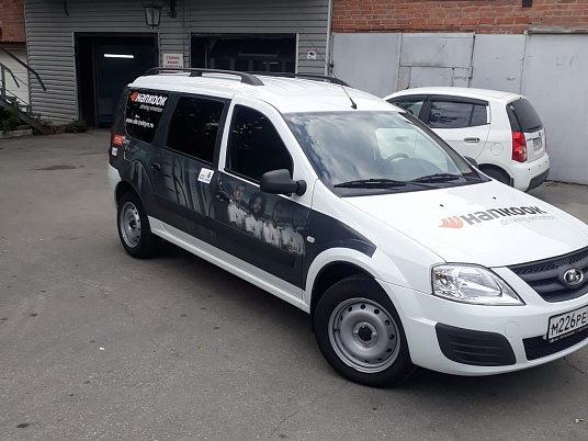 Брендирование автомобиля компании "hankook@