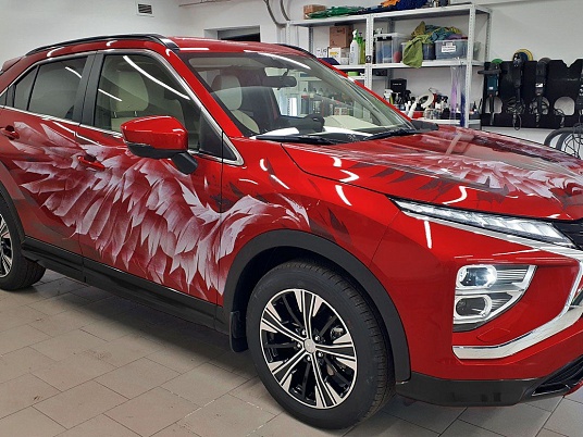 Оклейка машины пленкой