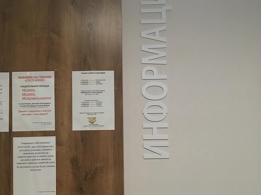 Интерьерная  вывеска (Буквы плоские)