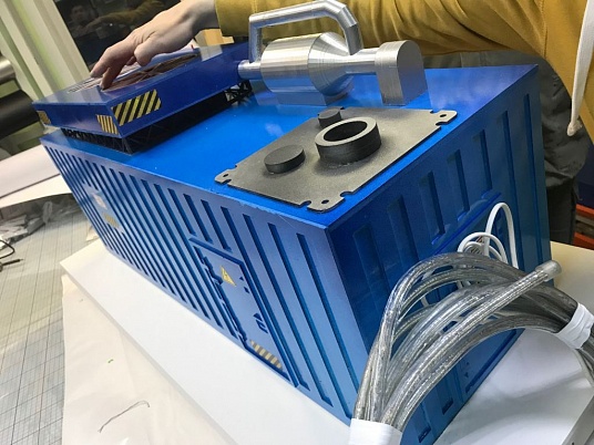 Изготовление макета промышленной установки дизельной электростанции.