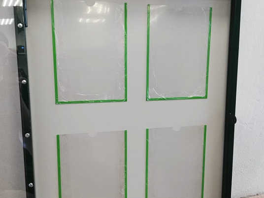 Уличный антивандальный стенд