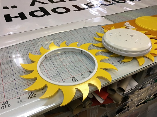 Изготовление светильников из оргстекла