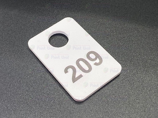 Изготовление бирок