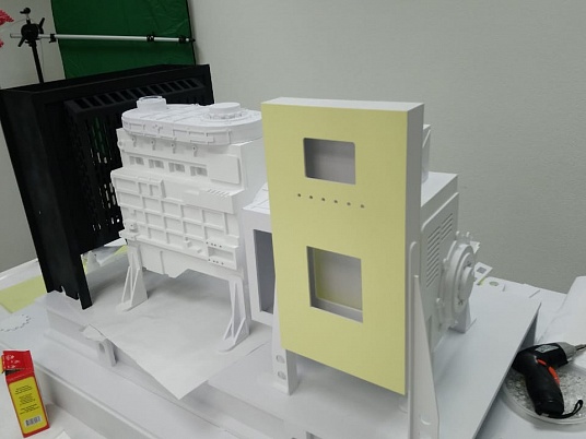 Макет дизельной электростанции