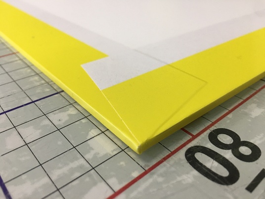 Таблички из пластика ПВХ с пленкой