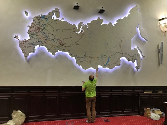 Изготовление объемных световых карт