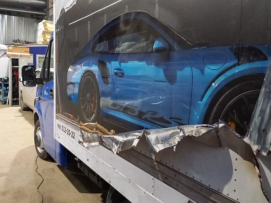 Наша реклама на ваш грузовой авто